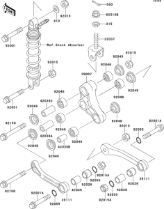 ZX400 Подвеска