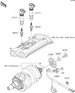 EX650 Система зажигания