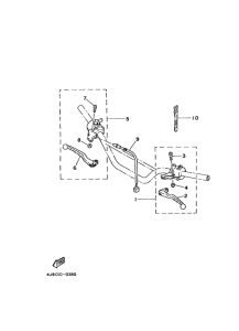 MR50 ﾊﾝﾄﾞﾙｽｲﾂﾁ. ﾚﾊﾞｰ