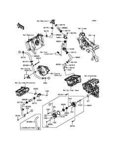 EX250 ウォータパイプ