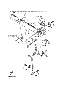 FZX250 Передний тормозной цилиндр