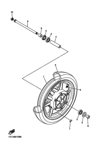 XVS1300A Transom + tube
