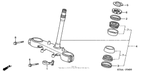 XR200R Траверса нижняя