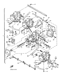 XJ600S Карбюратор