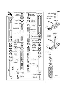  Передняя вилка