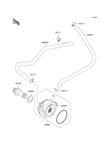 ZX600 Масляный картер