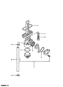 TS50 Топливный кран