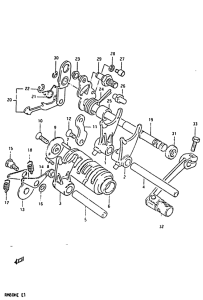RM80 Переключение передач
