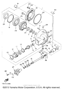 XJ650LK Ведущий вал