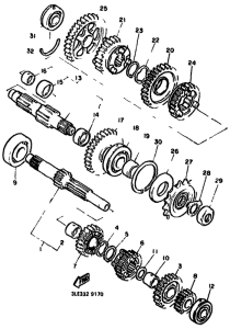 GTS1000A Трансмиссия