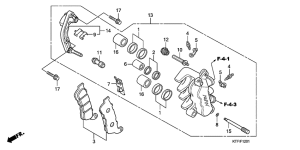 SH150 Передний суппорт