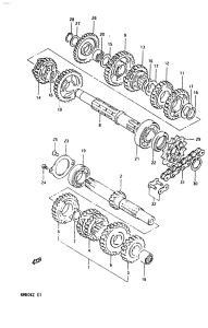 RM80 Трансмиссия