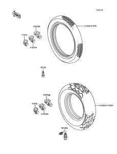 VN1500 Покрышки
