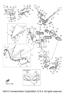 YZF-R1 Обтекатели