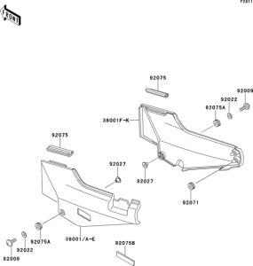 ZG1000 Боковые обтекатели