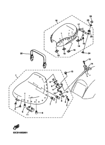 XVS650AT Пружина