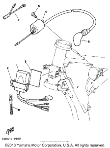 YZ250W Электрика