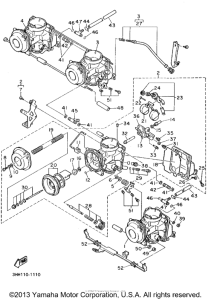 FZR600RF Карбюратор