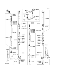  Передняя вилка