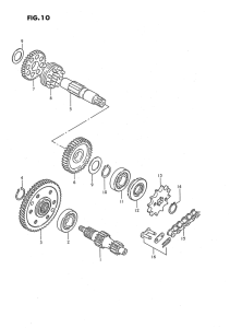JR50 Трансмиссия