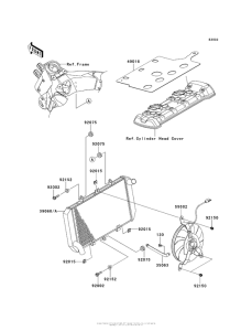 KLZ1000 Радиатор