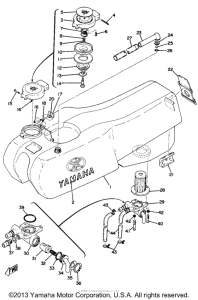 TA125 Топливный бак