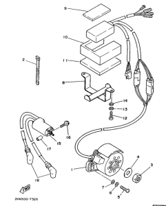 TZ250T Генератор