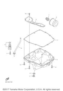YZF-R1 Масляный фильтр