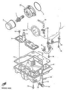 GTS1000 Масляный фильтр