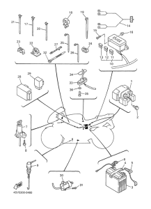YZF1000R Электрика 2