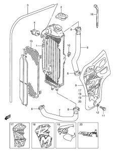 RM80 Радиатор