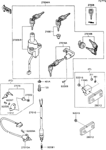  Замок зажигания
