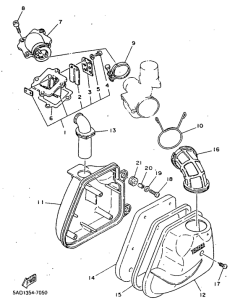 YN50 Впускная система