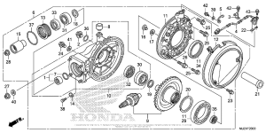 ST1300P (ABS) Редуктор