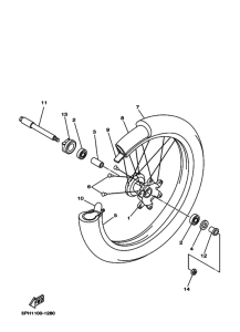 WR250F Transom + tube