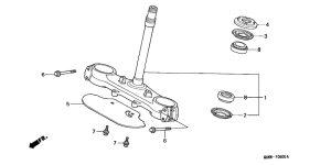 XL600V Траверса нижняя