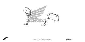 VT1300CT Зеркало