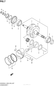 AN400Z (ABS) Коленвал