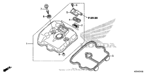  Крышка головки цилиндров