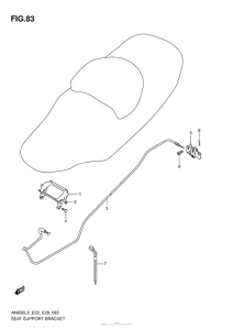 AN650 Seat Support Bracket