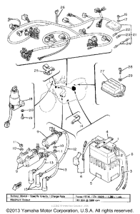 XS850SH Электрика