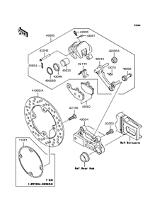 ZR1000 Задний тормоз