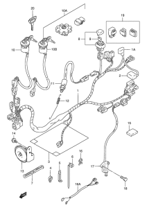 DR125 Жгут проводов
