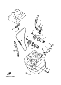 TT250R ｶﾑｼﾔﾌﾄ. ﾁｴｰﾝ