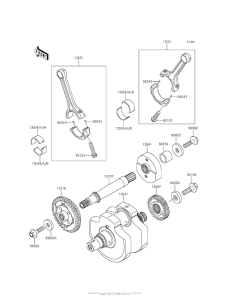 VN900 Коленвал