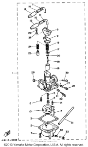PW50T Карбюратор