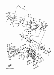 FJ09 Стекло ветровое