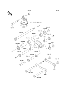KLE500 Подвеска