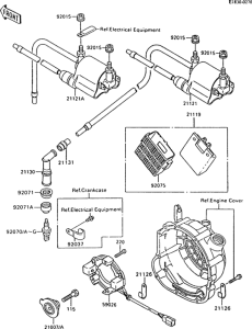 ZX600 Система зажигания