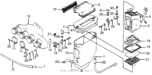 CB550 Воздушный фильтр